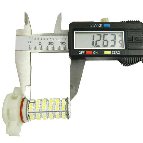 2x HID White 120-SMD 5202 LED Replacement Bulbs DRL Daytime Running Lights H16