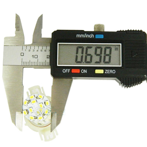 2x HID White 120-SMD 5202 LED Replacement Bulbs DRL Daytime Running Lights H16