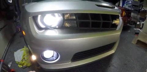 2x HID White 120-SMD 5202 LED Replacement Bulbs DRL Daytime Running Lights H16