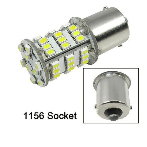 BA15S 1156 7506 54-SMD Car Auto LED Turn Signal Light Tail Brake Lamp Bulb