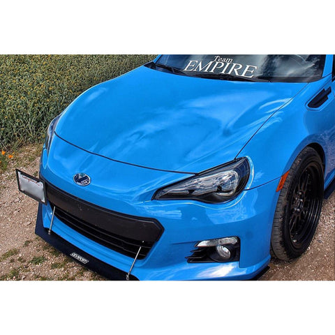 Adjustable 6"-9" / 8"-11" / 10"-13" Front Bumper Lip Splitter Diffuser Strut Rod Tie Bars Fit Most Vehicles, Black / Red / Blue / Silver