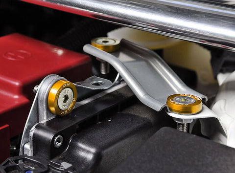 Blue / Black / Red / Gold / Purple / Silver Fender Bumper Washer Bolt, CNC Finishing Washer Engine Bay Screw Dress Up Fastener Kit