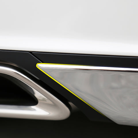 ABS Chrome Rear Bumper Lower Lip Cover Trim Car Body Molding Protector for Honda Accord 10th 2018 2019