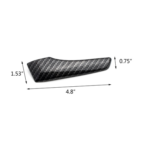 4pcs Carbon Fiber Style Car Inner Door Handle Cover Trim Protector for Toyota RAV4 2013-2018