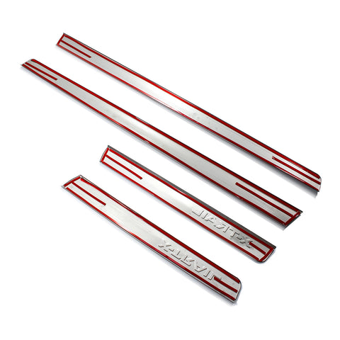 4pcs for Nissan Rogue X-trail 2014-2018 Chrome Stainless Steel Car Body Door Side Molding Trim Cover