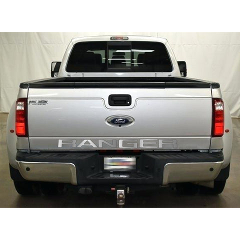 Matte Black / Red / White / Silver Rear Trunk Tailgate Vinyl Decal Insert Letter Sticker for Ford Ranger 2019