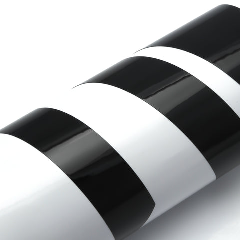 Window Trim Chrome Delete Blackout Overlay Pre-cut Genuine Vinyl KK For Toyota Camry 2018-2025 - Gloss Black