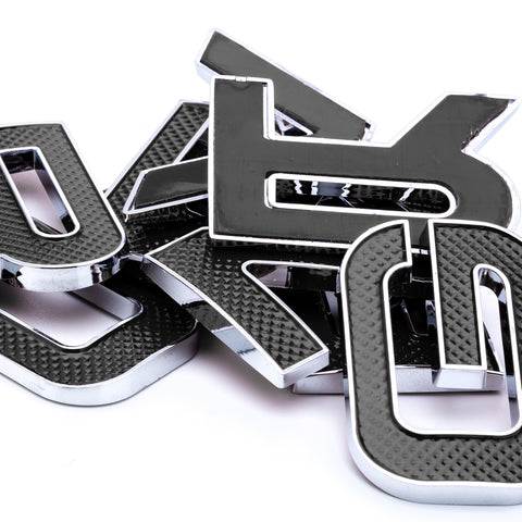 For Land Rover Front Hood 3D Emblem - Black/ Red RANGE ROVER Letter ABS Badge Decal for Rear Trunk Tailgate Decoration