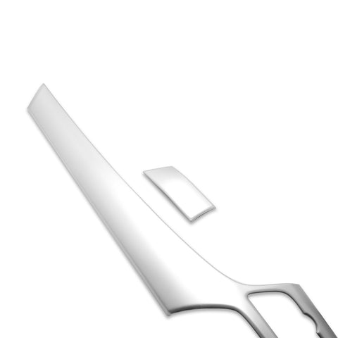 Silver Interior Front Central Console Dashboard Panel Strip Cover Decor Trim For Honda Accord 10th Gen 2018 2019 2020