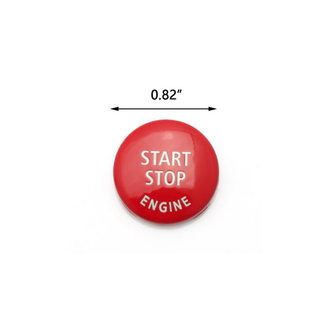 Red Start Stop Engine Button Switch Cover Trim for BMW X1 X3 X5 X6 E70 E71 E72 E90 E91 E92 E93 E60 E83 E84 320 520 525 328i 335i 330i