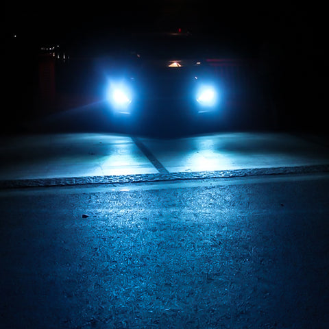 8000K Ice Blue H7 LED COB Headlight Daytime Running Light Bulbs DRL