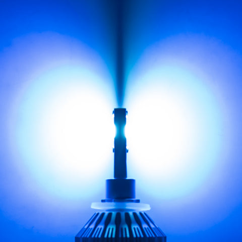 2pcs 881 880 Ice Blue 8000K COB LED Fog Light Low High Beam Bulb for Chevrolet Tahoe S10 Suburban