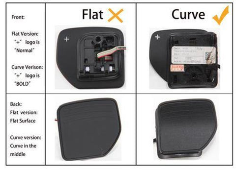 Black/ Red Real Carbon Fiber Steering Wheel Shifter Gear Paddle DSG Extensions For Audi A4L A6L