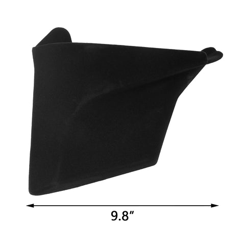 Gear Shift Middle Armrest Black Velvet Storage Box Phone Coin Holder For Porsche Cayenne 2011-2018