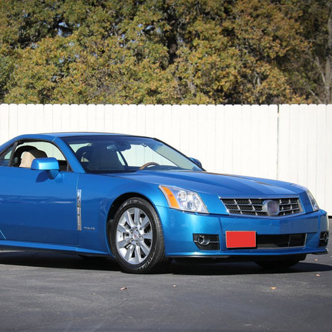 Black / Red Sporty Racing Front Tow Hook License Plate Bumper Mounting Bracket Fit for Cadillac XLR 2006-2009