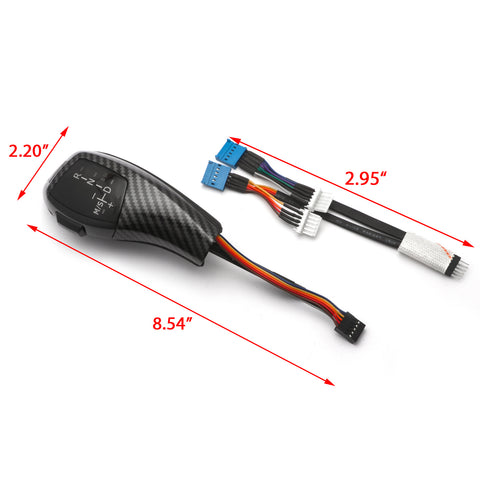 F30 Style Car Gear Shift LHD Automatic LED Gear Shift Knob Retrofit Accessories Kit Fit for BMW E90 E91 E92 E93 E81 E84 E87 E89
