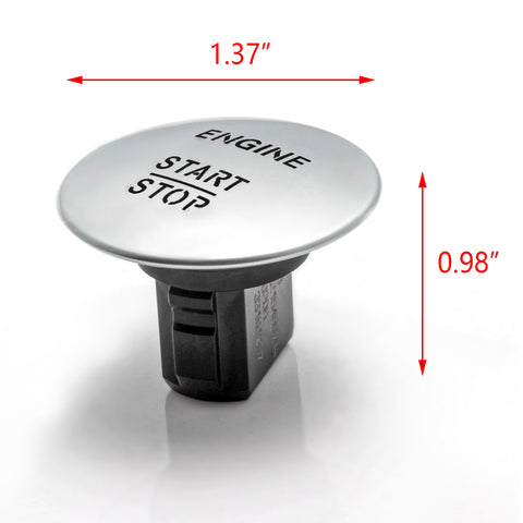 Keyless Go Ignition Button Go Start Stop Push Button Engine Ignition Switch for Mercedes-Benz ML GL R S E C Class CL550 ML350 GLK350 E350 S550 B180 C180 C200 E200, 2215450714