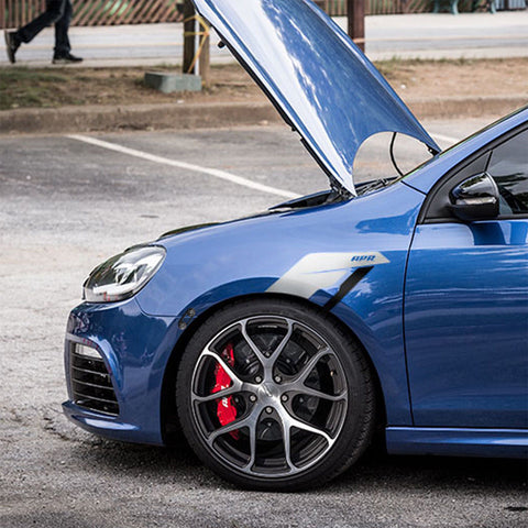 JDM Quick Release Fasteners Compatible with Car Bumpers Trunk Fender Hatch Lids (Black)