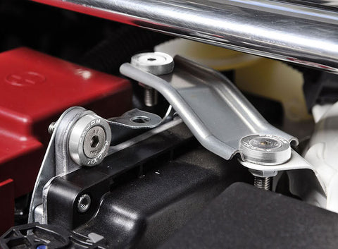 Blue / Black / Red / Gold / Purple / Silver Fender Bumper Washer Bolt, CNC Finishing Washer Engine Bay Screw Dress Up Fastener Kit