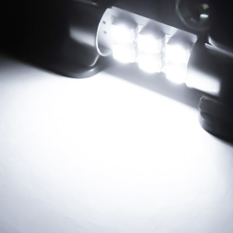 DE3175 LED Bulb, Error Free White 6-SMD 3030 31MM Festoon DE3021 DE3022 DE3023 6428 6430 LED Bulb for Car Interior Map Reading Light Trunk Cargo License Plate Lamp