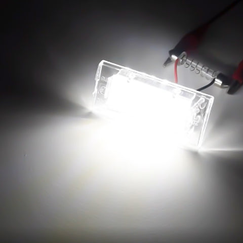 CANbus Error Free White LED License Plate Lights Lamps For BMW X5 X3 E53 E83