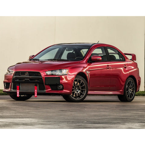 Red Nylon Sporty Race Style Bumper Racing Tow Strap For Toyota Camry Lexus IS RC