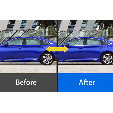 6pcs Stainless Steel Car Window Lower Bottom Frame Cover Molding Trim for Honda Accord 10th 2018 2019