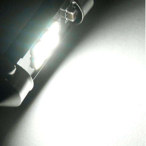 6418 LED Bulb, 36MM Festoon LED Bulb 6000K White Super Bright Car Interior Light, 6-SMD 3030 6411 DE3423 C5W LED Bulb for Dome Map Light Trunk Cargo License Plate Lamp