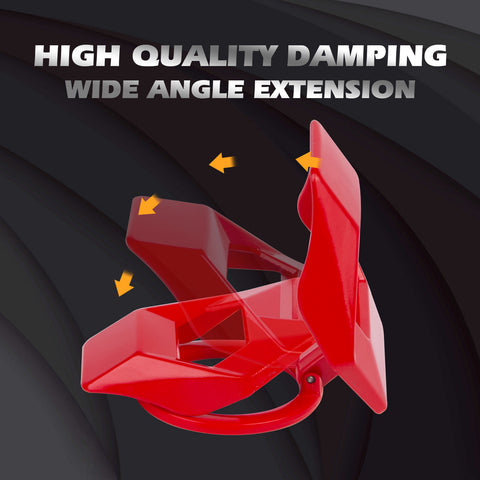 1.5" Red Diamond Aluminum Engine Start Stop Push Button Switch Ring Trim Cover