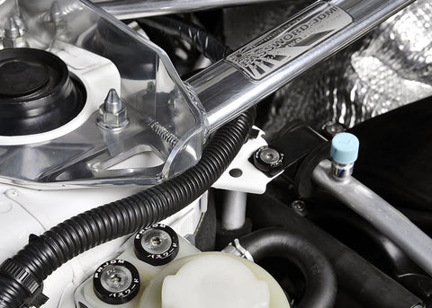 Blue / Black / Red / Gold / Purple / Silver Fender Bumper Washer Bolt, CNC Finishing Washer Engine Bay Screw Dress Up Fastener Kit