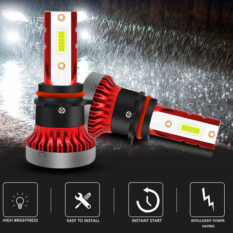 White P13W LED Daytime Running Light Driving Lamp Bulbs for Chevrolet Camaro 2010 2011 2012 2013