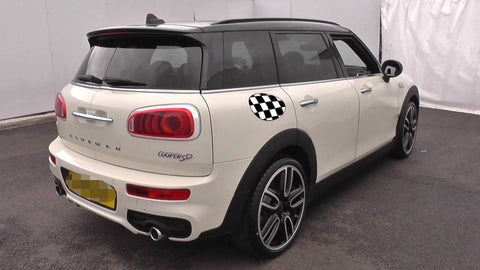 1x Mini Cooper Clubman F54 Gas Cap Cover 2016 2017 Sticker Decal (4 Style Union Flag Jack )