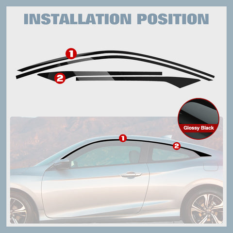 For Tesla Model 3 Model Y Carbon Fiber Look Dashboard Overlay Molding Cover Trim