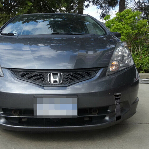 Blue / Black / Red Track Racing Style Towing Strap Tow Hole Adapter for Honda 3rd Gen Fit Jazz 2015-2018, Fit Acura TLX 2015-2018