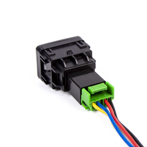 Direct Fit 12V Push Button Switch w/LED Indicator Light For Nissan Murano Sentra