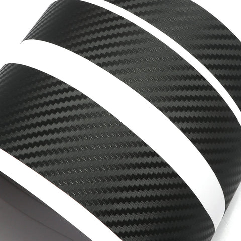 Carbon Fiber Texture Window Door Pillar Post Trim Sticker For BMW 3-Series E90