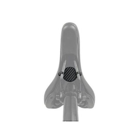 Carbon Bicycle Saddle Hidden Airtag Anti-theft Tracker Protective Cover Holder (Strap Style)