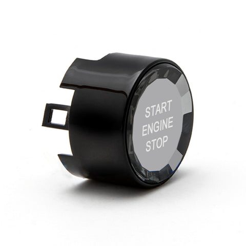 Red / Silver / Blue / Black Crystal Start Stop Button Cover Trim Engine Ignition Switch Replacement Cap for BMW 1 2 3 4 5 7 Series X1 X3 X5