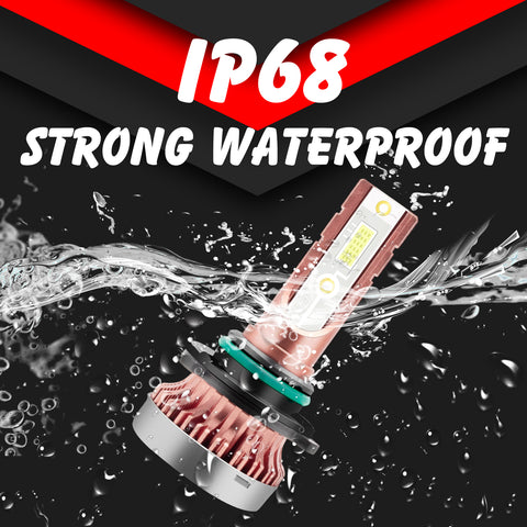 9006 COB LED Fog Lights Bulb Conversion Kit 8000K Ice Blue Daytime Running Light