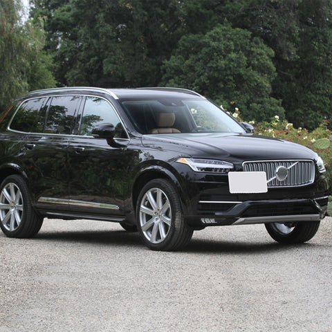 JDM Aluminum Bumper Tow Hook License Plate Mount Bracket for Volvo XC90 S90 2015-up