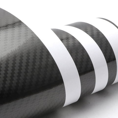 5D Carbon Fiber Chrome Delete Blackout Window Trims For Honda Civic Sedan 16-20