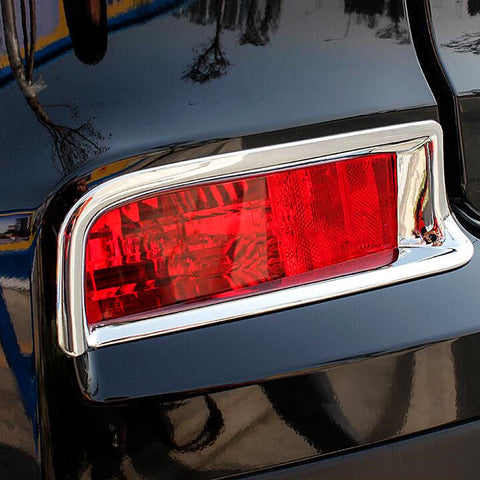 2x Chrome Rear Fog Light Frame Cover Trim Moulding for Honda CR-V CRV 2015 2016