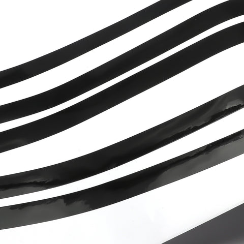 Chrome Delete Blackout Overlay Pre-cut Vinyl KK Kit For Honda Accord sedan 2016 2017 Trunk and Lower Rear Chrome Trim - Gloss Black