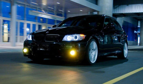 H7 Dual-Color 3000K/6000K HID matching xenon white /yellow LED Headlight High/Low Beam DRL Lamps For Audi Benz BMW VW