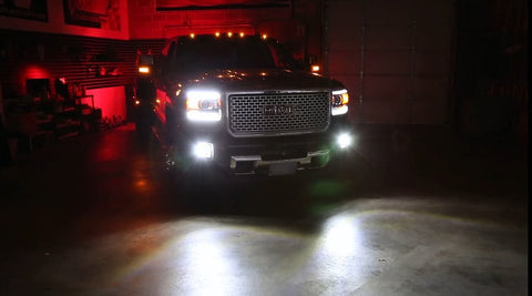 2x Bright White 5202 2504 H16 Luxeon LED Bulbs DRL Daytime Driving Fog Lights Lamps