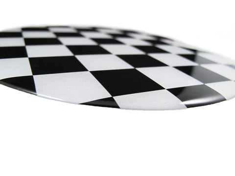 Ultra Thick Plastic Vinyl Sticker For Mini Cooper Gas Cap Cover