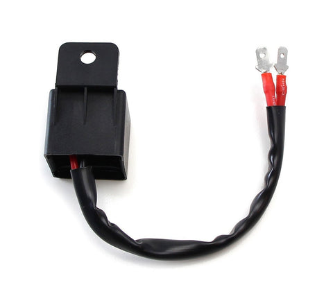 12V 2-Pin Electronic LED Flasher Relay Fix Motorcycle Turning Signal Lights Hyper Flashing