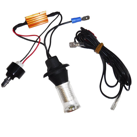 No Hyper Flash 7440 Switchback LED Bulbs For Front Turn Signal Lights or DRL