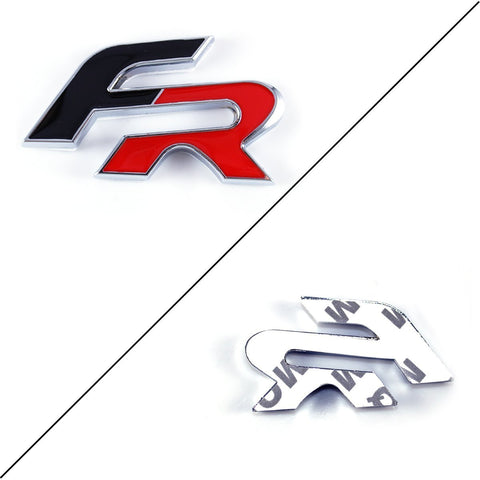 3D Metal FR Car Rear Trunk Body Emblem Sticker Trim For Seat Ibiza Altea Leon