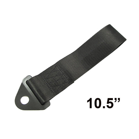 1x JDM Sports High Strength Racing Tow Strap Set For Front Rear Bumper Towing Hook